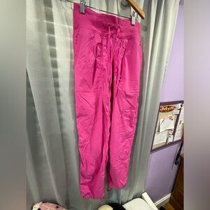 Lululemon sonic pink dance studio pants